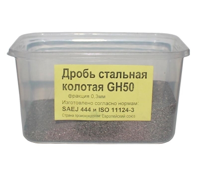 Дробь стальная колотая